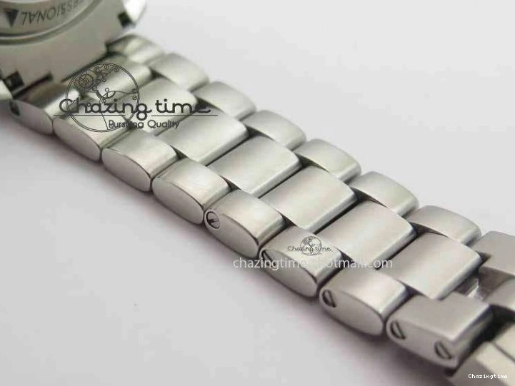 0320 Sophisticated Planet Ocean Master Chronometer Chrono SS OM 1:1 Best Edition Orange On SS Bracelet A 8156